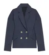 Givenchy Denim Double-breasted Blazer