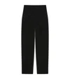 Givenchy Wool Double Pleated Trousers In Black