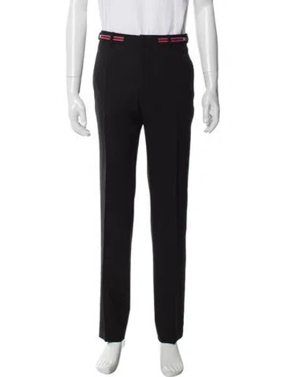 Pre-owned Givenchy Wool Dress Pants In Black