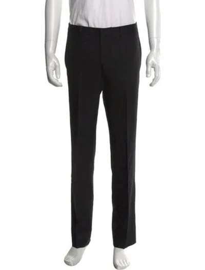 Pre-owned Givenchy Wool Dress Pants In Black