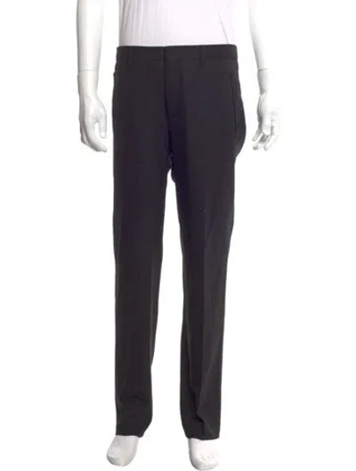 Pre-owned Givenchy Wool Dress Pants In Black