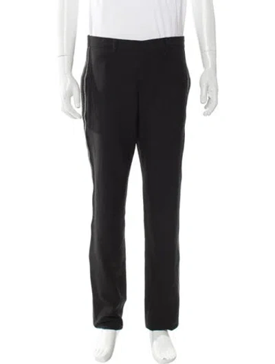 Pre-owned Givenchy Wool Dress Pants In Gray