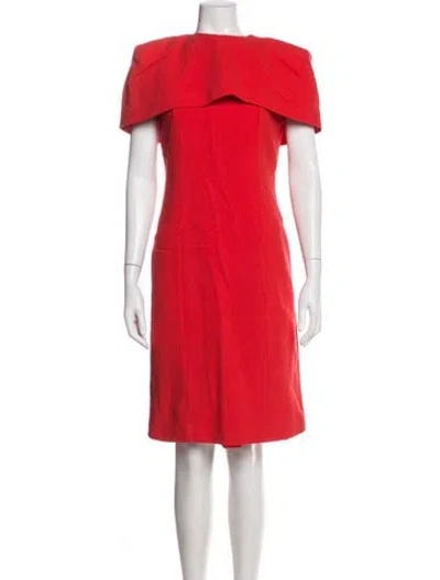 Pre-owned Givenchy Wool Dress Set In Red