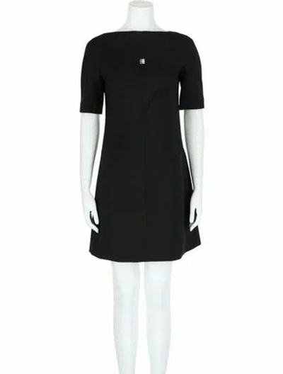 Pre-owned Givenchy Wool Dress W/ Tags In Black