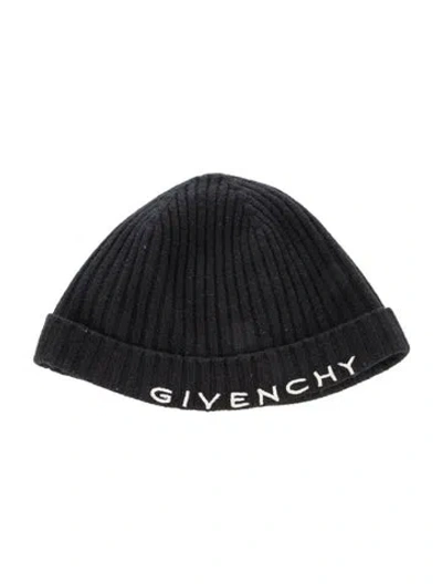 Pre-owned Givenchy Wool Embroidered Beanie In Multi