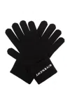 GIVENCHY GIVENCHY WOOL GLOVES WITH MONOGRAM