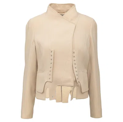 Pre-owned Givenchy Wool Jacket - '10s In Sand