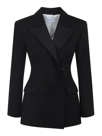 Givenchy Wool Jacket In Black