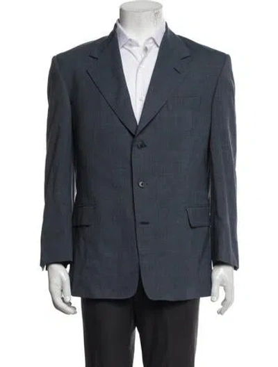 Pre-owned Givenchy Wool Jacket In Blue