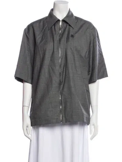 Pre-owned Givenchy Wool Jacket In Gray