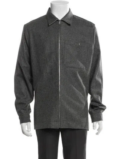 Pre-owned Givenchy Wool Jacket In Gray
