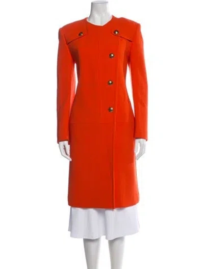 Pre-owned Givenchy Wool Jacket In Orange
