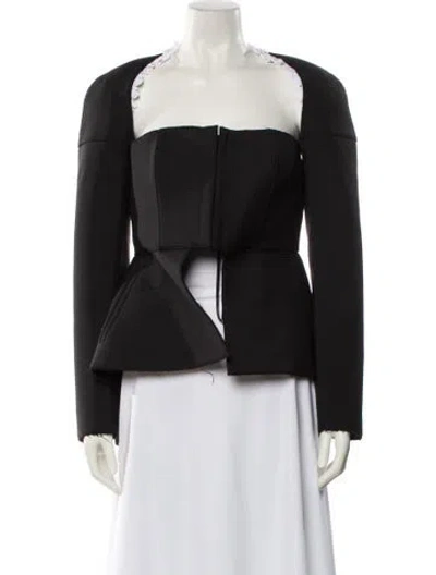 Pre-owned Givenchy Wool Jacket W/ Tags In Black