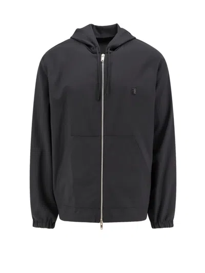 Givenchy Wool Jacket With 4g Detail In Black