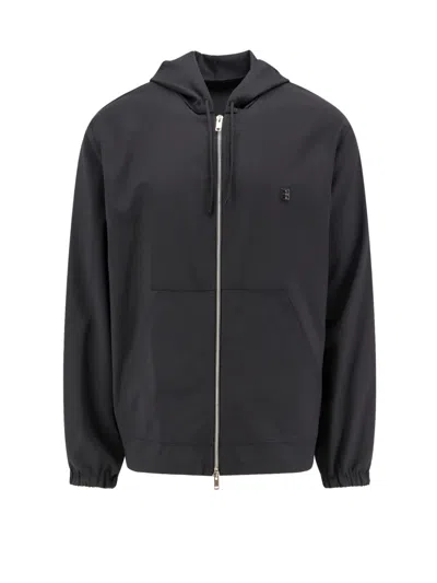Givenchy Wool Jacket With 4g Detail In Black