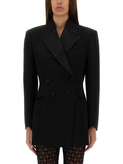 Givenchy Wool Jacket With Pleated Back