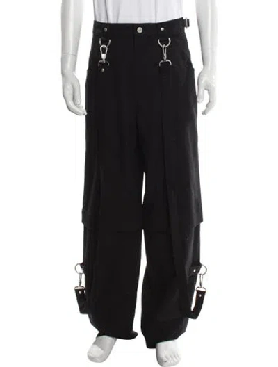 Pre-owned Givenchy Wool Joggers In Black
