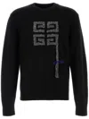 Givenchy Men Black Wool Sweater In Black