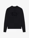 Givenchy Relaxed Fit Wool Sweater In Black