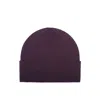 Givenchy Wool Logo Hat Men In Purple