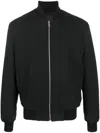 Givenchy Wool Bomber Jacket In 黑色