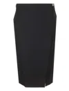 Givenchy Skirt In Wool With 4g Detail