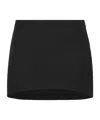 Givenchy Mini Skirt In Wool In Black