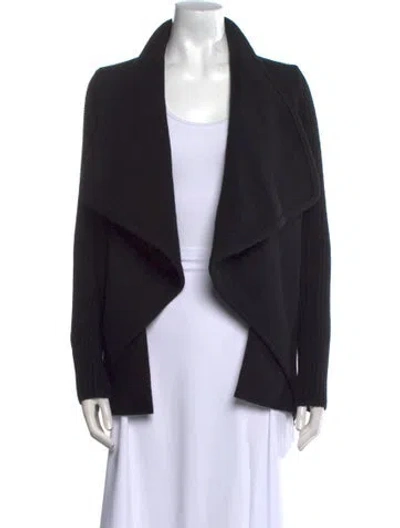 Pre-owned Givenchy Wool Mock Neck Sweater In Black