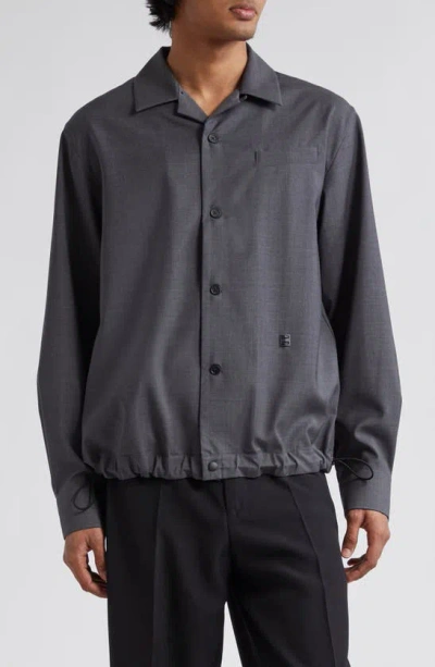 GIVENCHY GIVENCHY WOOL OVERSHIRT