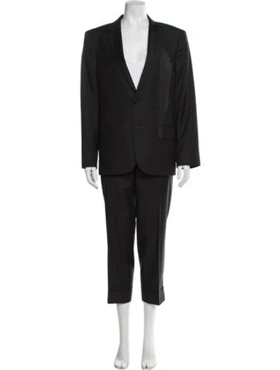 Pre-owned Givenchy Wool Pant Set In Black