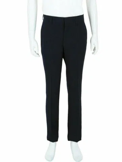 Pre-owned Givenchy Wool Pants W/ Tags In Blue