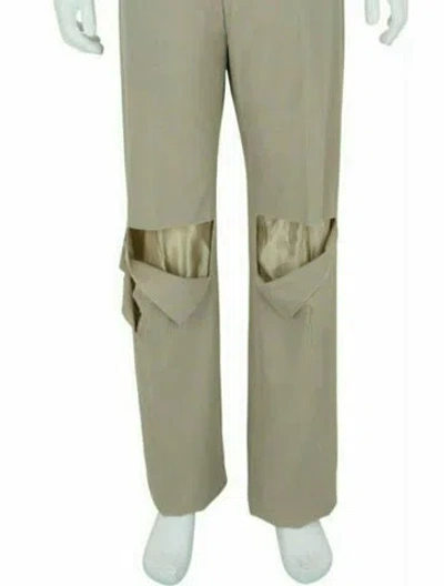 Pre-owned Givenchy Wool Pants W/ Tags In Brown
