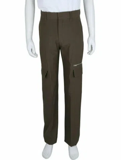 Pre-owned Givenchy Wool Pants W/ Tags In Green