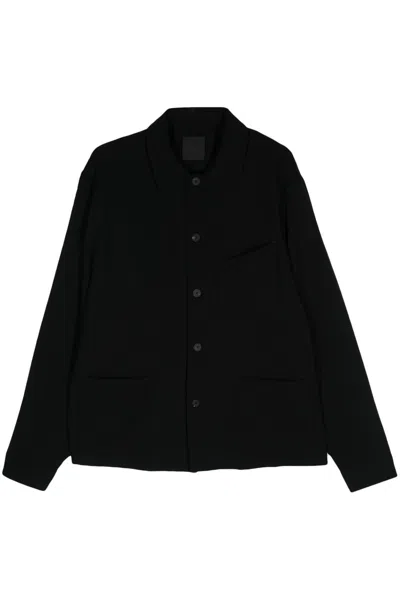 GIVENCHY GIVENCHY WOOL PATCH POCKETS OVERSHIRT