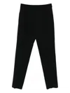 Givenchy Wool Pleated-front Trousers In Black