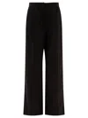 Givenchy Wool Pleated Trousers With High Waist In Black
