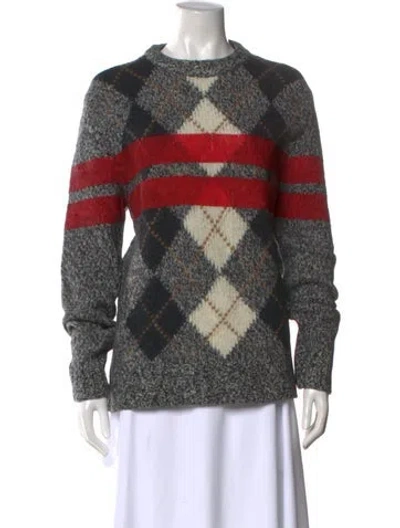 Pre-owned Givenchy Wool Printed Sweater In Multi