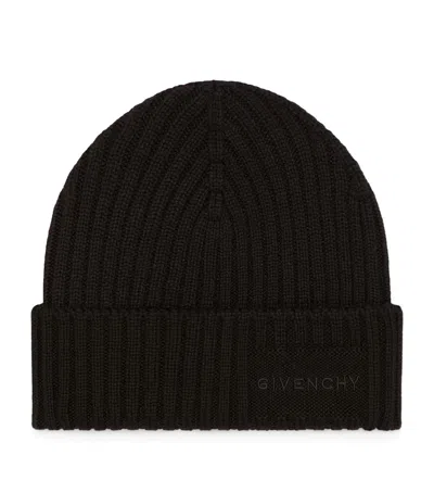 Givenchy Wool Rib-knit Beanie