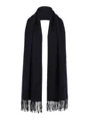 Givenchy Wool Scarf In Black
