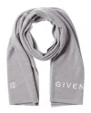Givenchy Wool Scarf In Gray