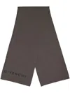 Givenchy Wool Scarf In Grey