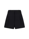 Givenchy Wool Shorts In Black