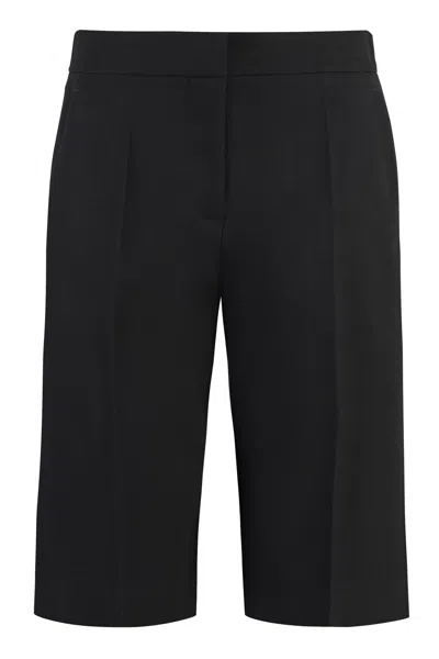 Givenchy Black Wool Shorts For Women