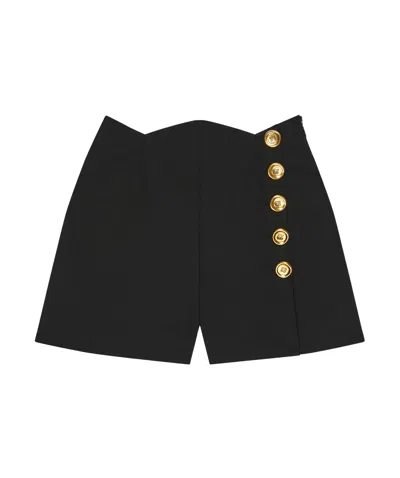 GIVENCHY GIVENCHY BUTTONS-DETAILED SHORTS
