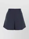 Givenchy Wool Shorts With Front Pleats And Pockets