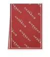 Givenchy Wool-silk Logo Stole