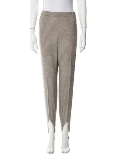 Pre-owned Givenchy Wool Skinny Leg Pants W/ Tags In Neutral