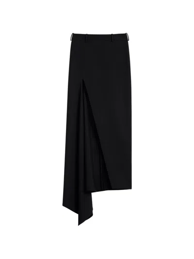Givenchy Wool Skirt In Black