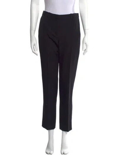 Pre-owned Givenchy Wool Straight Leg Pants W/ Tags In Black