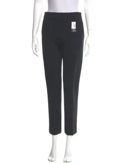 Pre-owned Givenchy Wool Straight Leg Pants W/ Tags In Gray